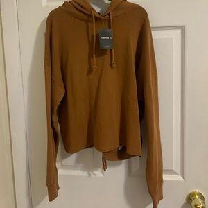 Forever 21 sweatshirt with scrunch and tie on back